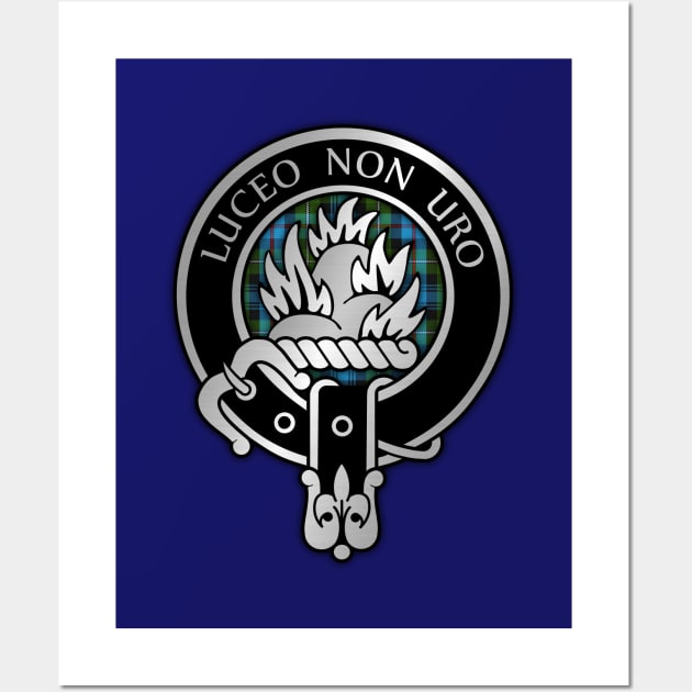 Clan MacKenzie Crest & Tartan Wall Art by Taylor'd Designs